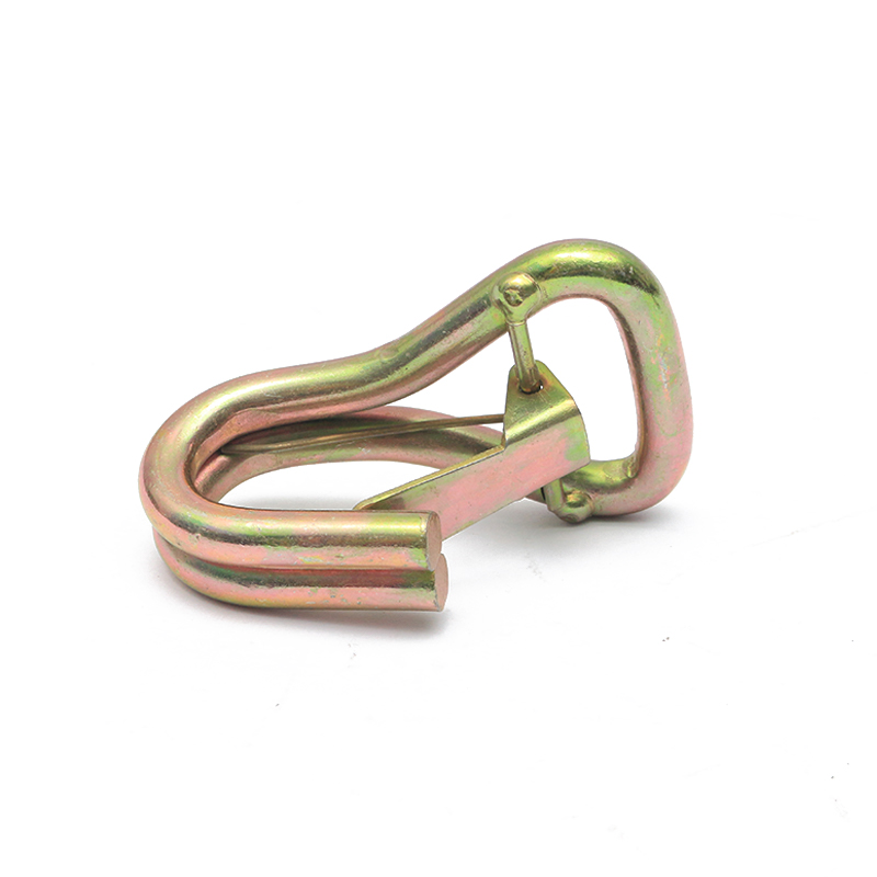 1,5 pouce 2T Galvanisé Double J Hook avec crochet de verrouillage