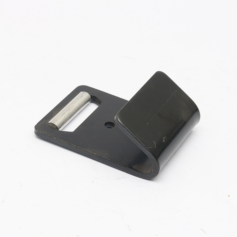 2 pouces Black E-Coating Metal Flat J Hook